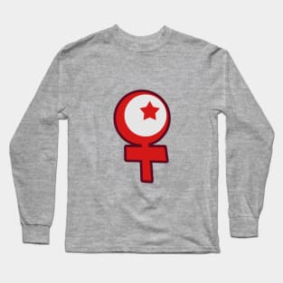 Islamic Feminism Gender Symbol Long Sleeve T-Shirt